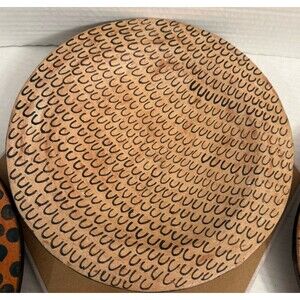 Honduran 9.5" Decorative Bowl Earthenware Replacement Primitive Style Animal